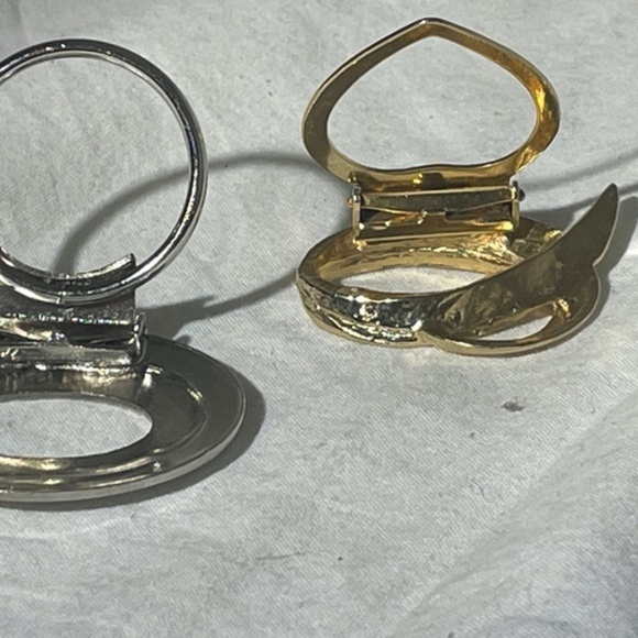 Lot of 2 Vintage Scarf Clips Unbranded - Picture 3 of 7